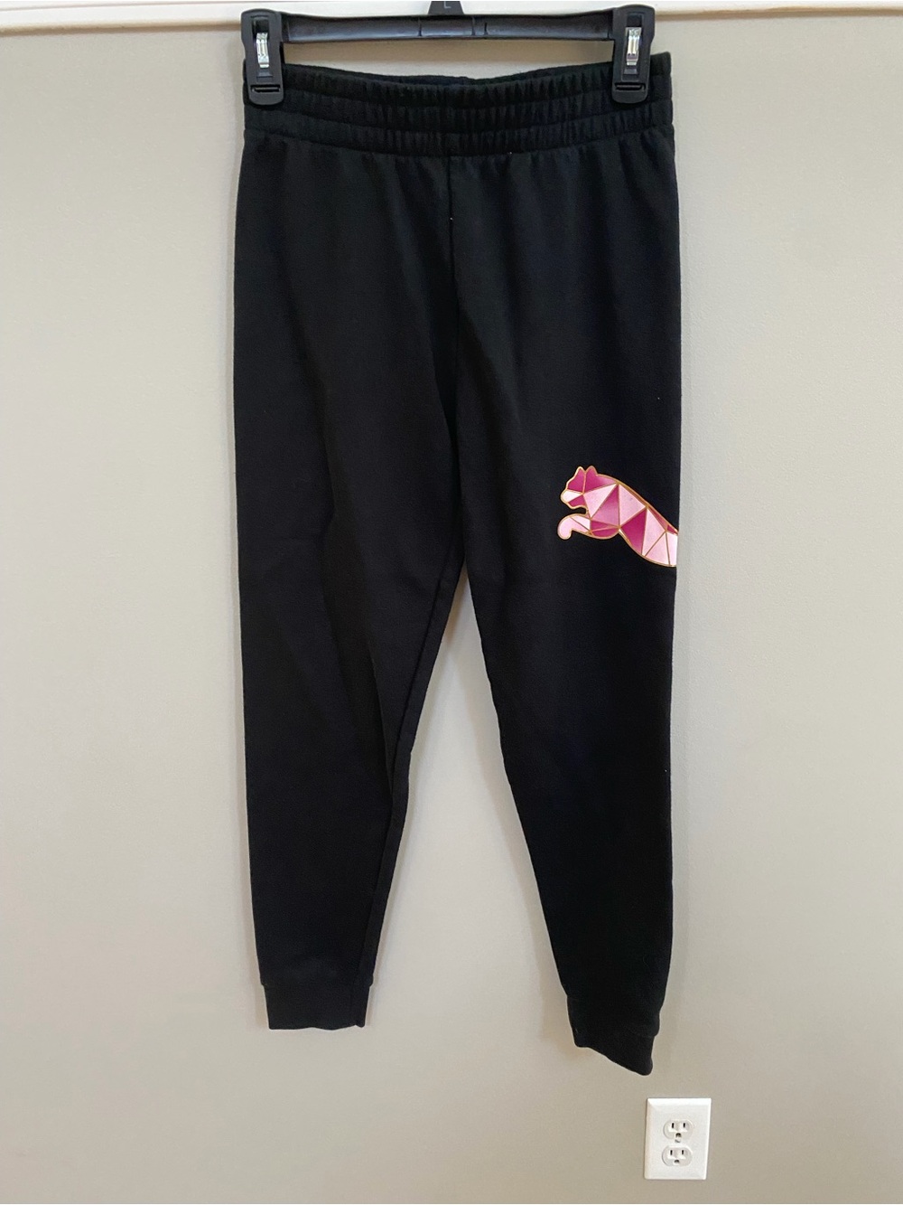 NWOT Kids Puma Black Sweatpants